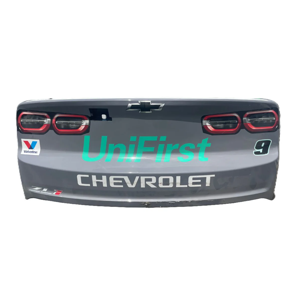 Race Used 2025 Chase Elliott #9 Unifirst Rear Bumper - Michigan