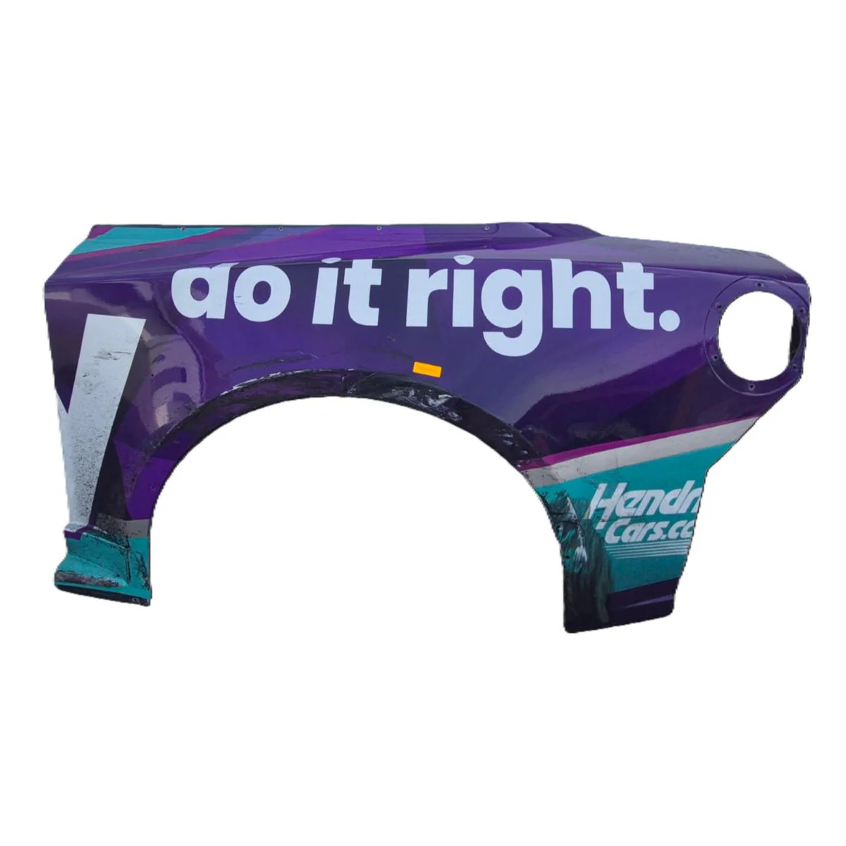 Race Used 2026 #48 Ally Left Rear Quarter Panel - Martinsville 1