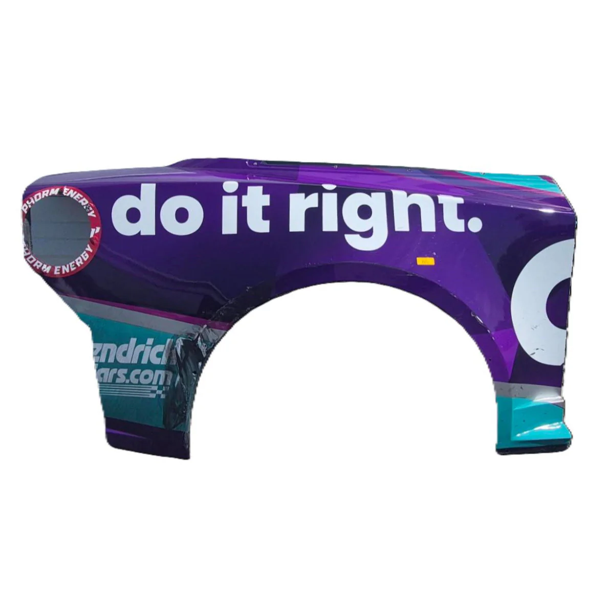 Race Used 2026 Alex Bowman #48 Ally Right Rear Quarter Panel - Watkins Glen