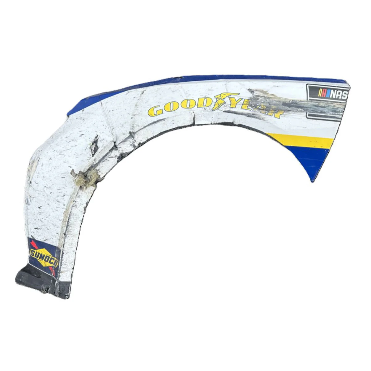 Race Used 2026 Chase Elliott #9 NAPA Auto Parts Partial Left Front Fender/Nose - Daytona 500 (Top 5 - P4) - Duel 2 Win