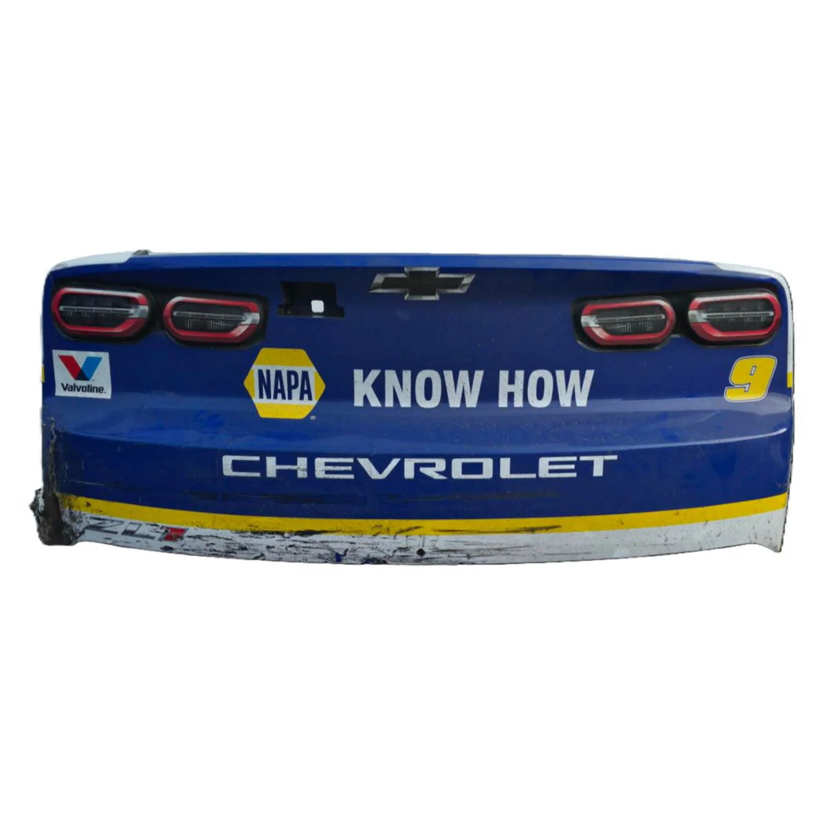 Race Used 2026 Chase Elliott #9 NAPA Auto Parts Rear Bumper - Clash