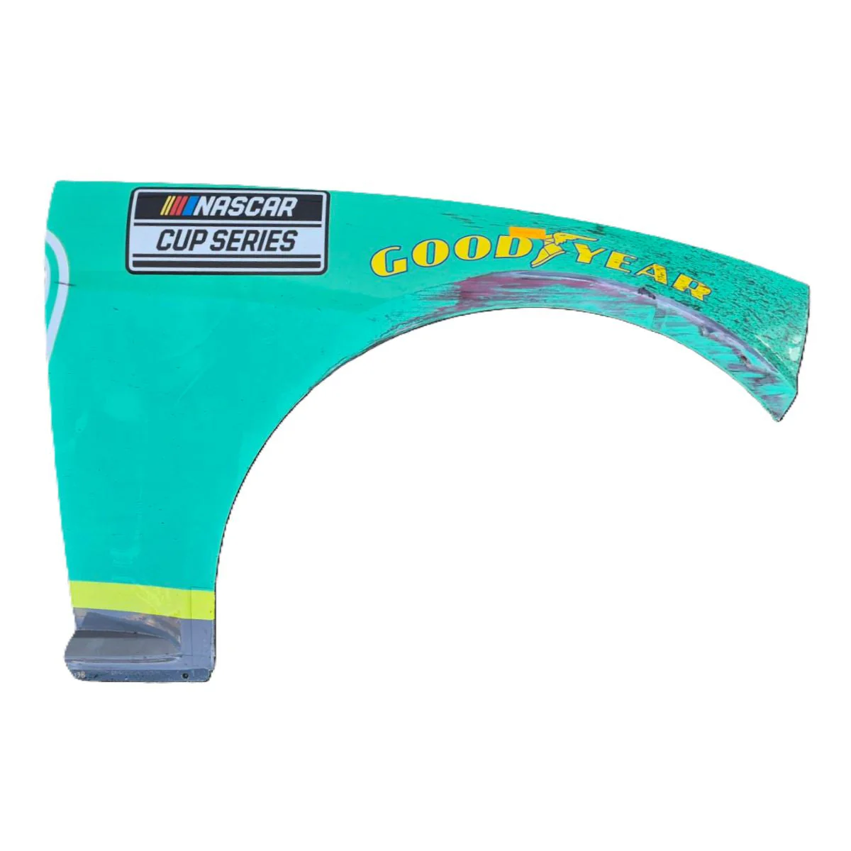 Race Used 2026 Chase Elliott #9 UniFirst Right Front Fender - Darlington 1
