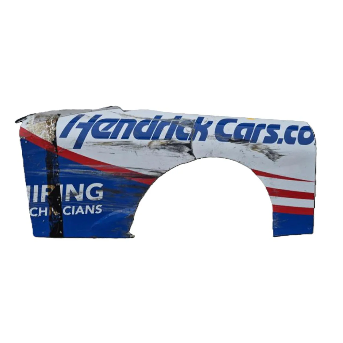 Race Used 2026 Corey Day #17 HendrickCars.com Right Rear Quarter Panel - Texas