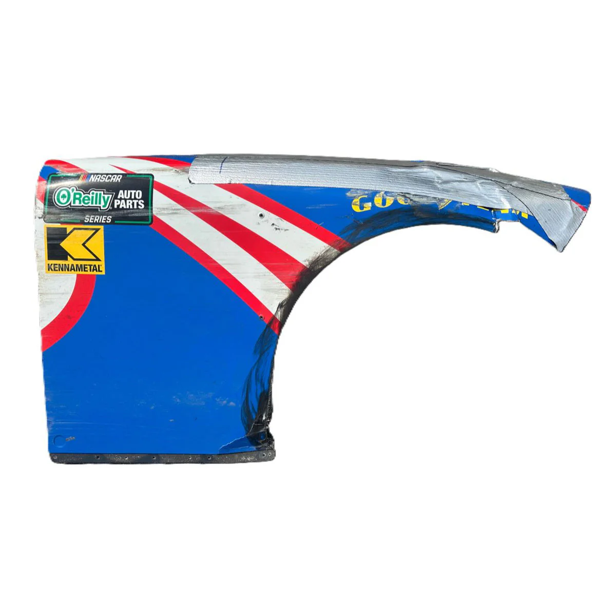Race Used 2026 Corey Day #17 NOAPS HendrickCars.com Right Front Fender - Atlanta 1, Top 5 Finish