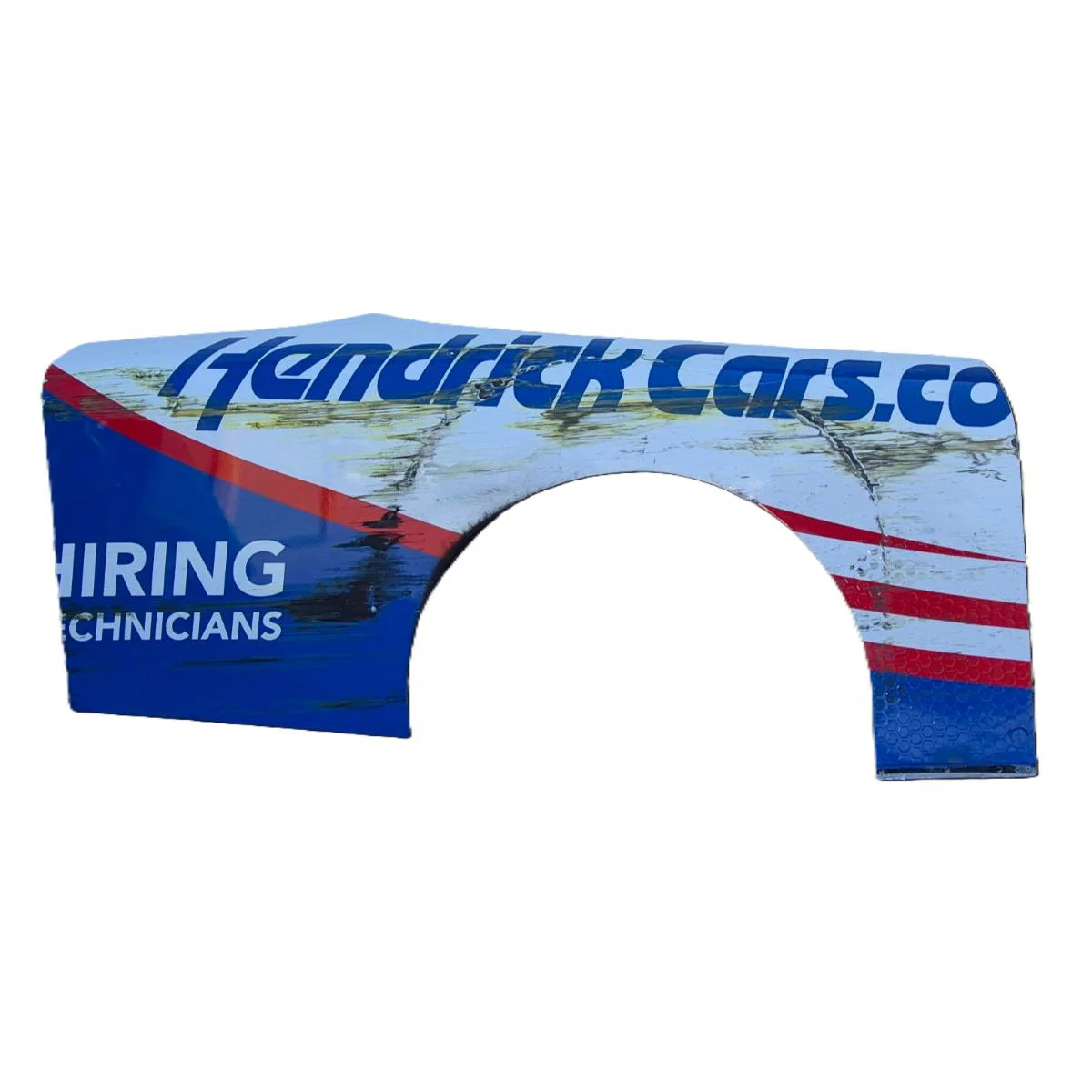 Race Used 2026 Corey Day #17 NOAPS HendrickCars.com Right Rear Quarter Panel - Darlington 1, Top 10 Finish, P6