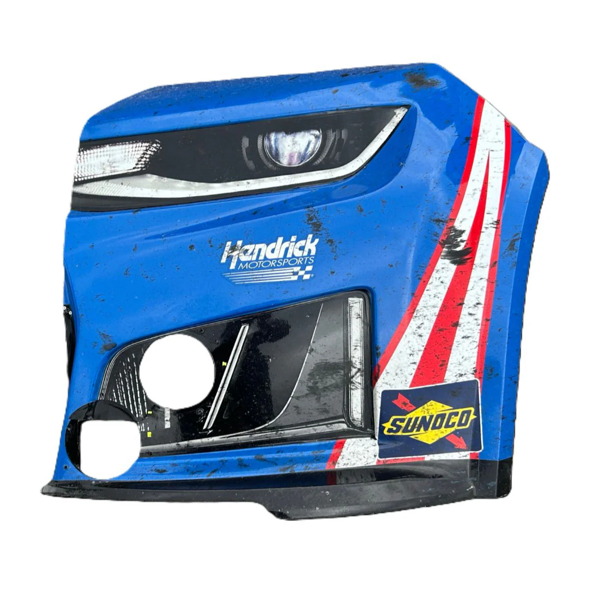 Race Used 2026 Kyle Larson #5 HendrickCars.com Left Front Nose - Phoenix 1, Top 5 Finish, P3