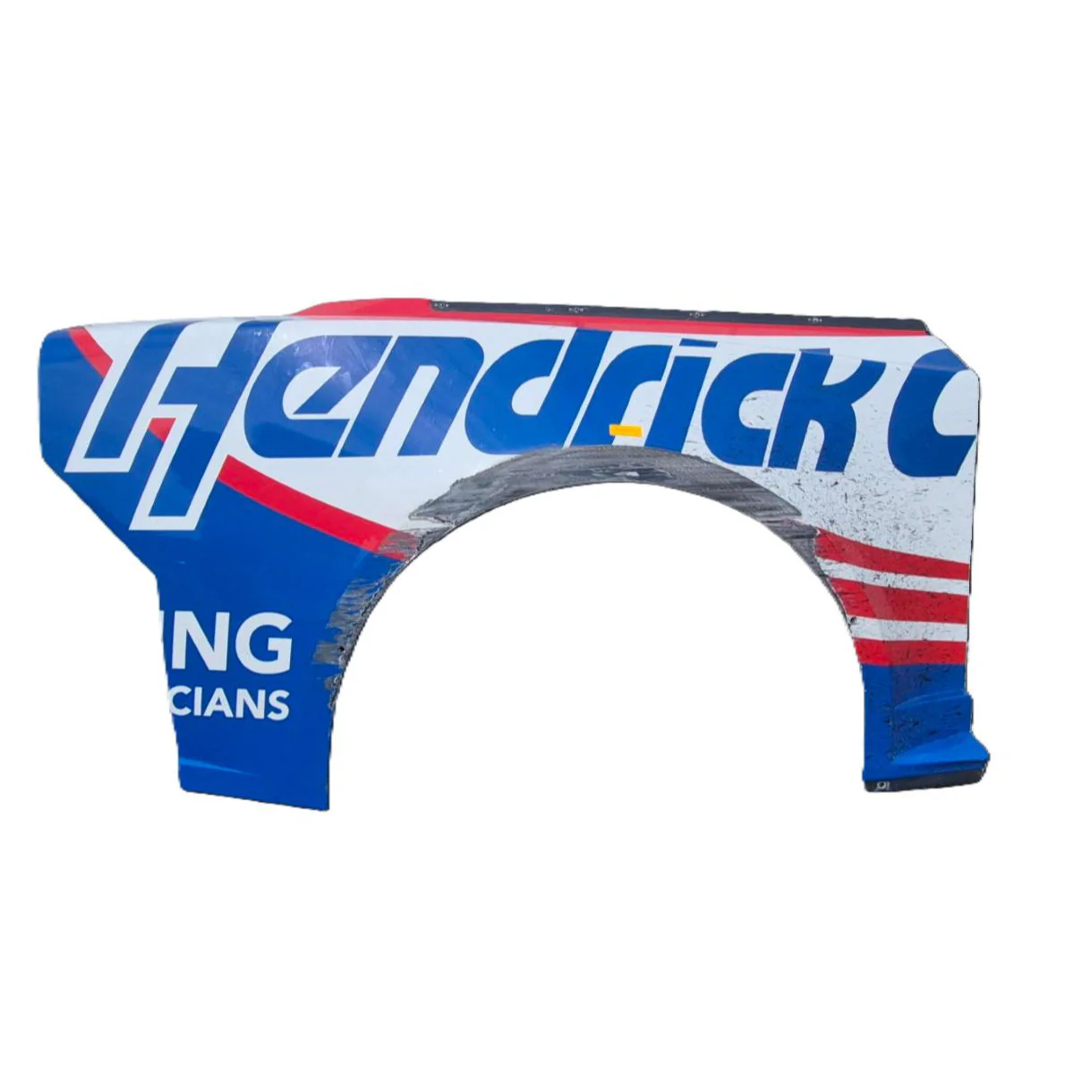 Race Used 2026 Kyle Larson #5 HendrickCars.com Right Rear Quarter Panel - Kansas, Top 3, P.2, All-time Lap Leader Track Record Setter