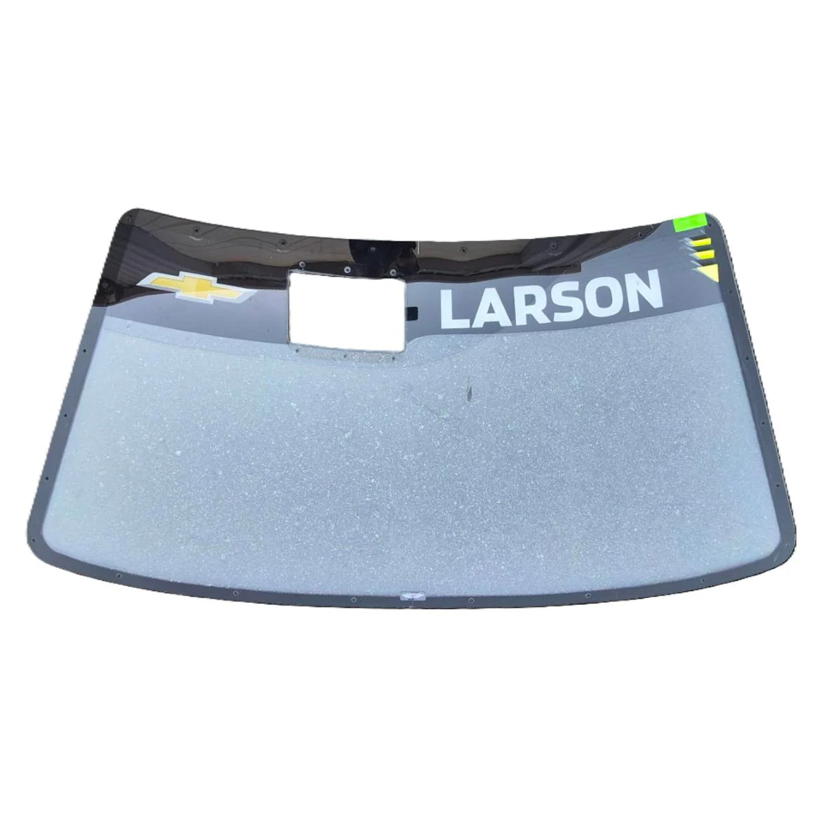 Race Used 2026 Kyle Larson #5 HendrickCars.com Windshield - Dover, All-Star