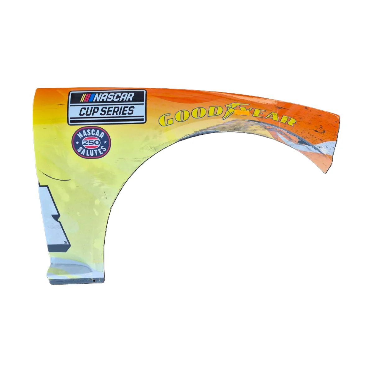 Race Used 2026 William Byron #24 Axalta Color of The Year Right Front Fender - Dover, All-Star, Top 10, P.7