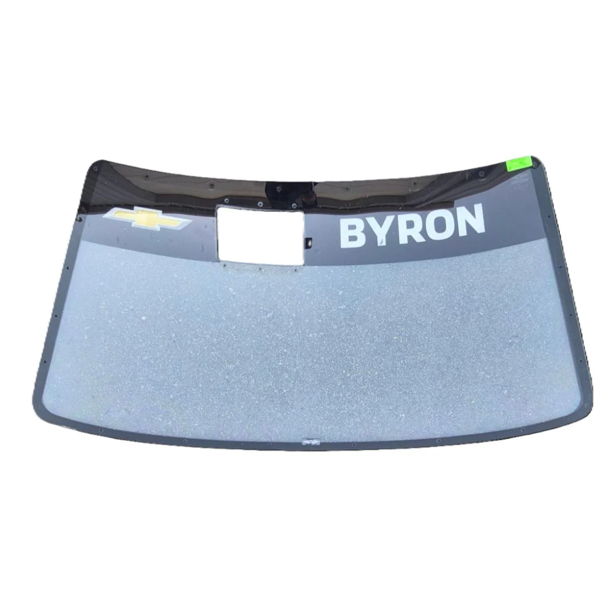 Race Used 2026 William Byron #24 Axalta Color of The Year Windshield - Dover, All-Star, Top 10, P.7
