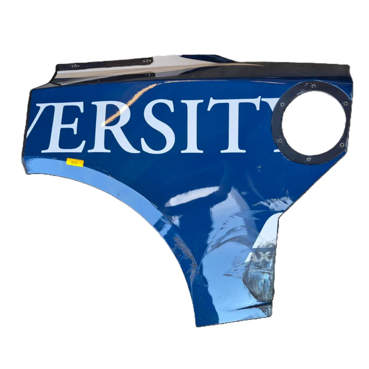 Race Used 2026 William Byron #24 Liberty University Partial Left Rear Quarter Panel ( 2 of 2 ) - Watkins Glen, 300th Cup Start
