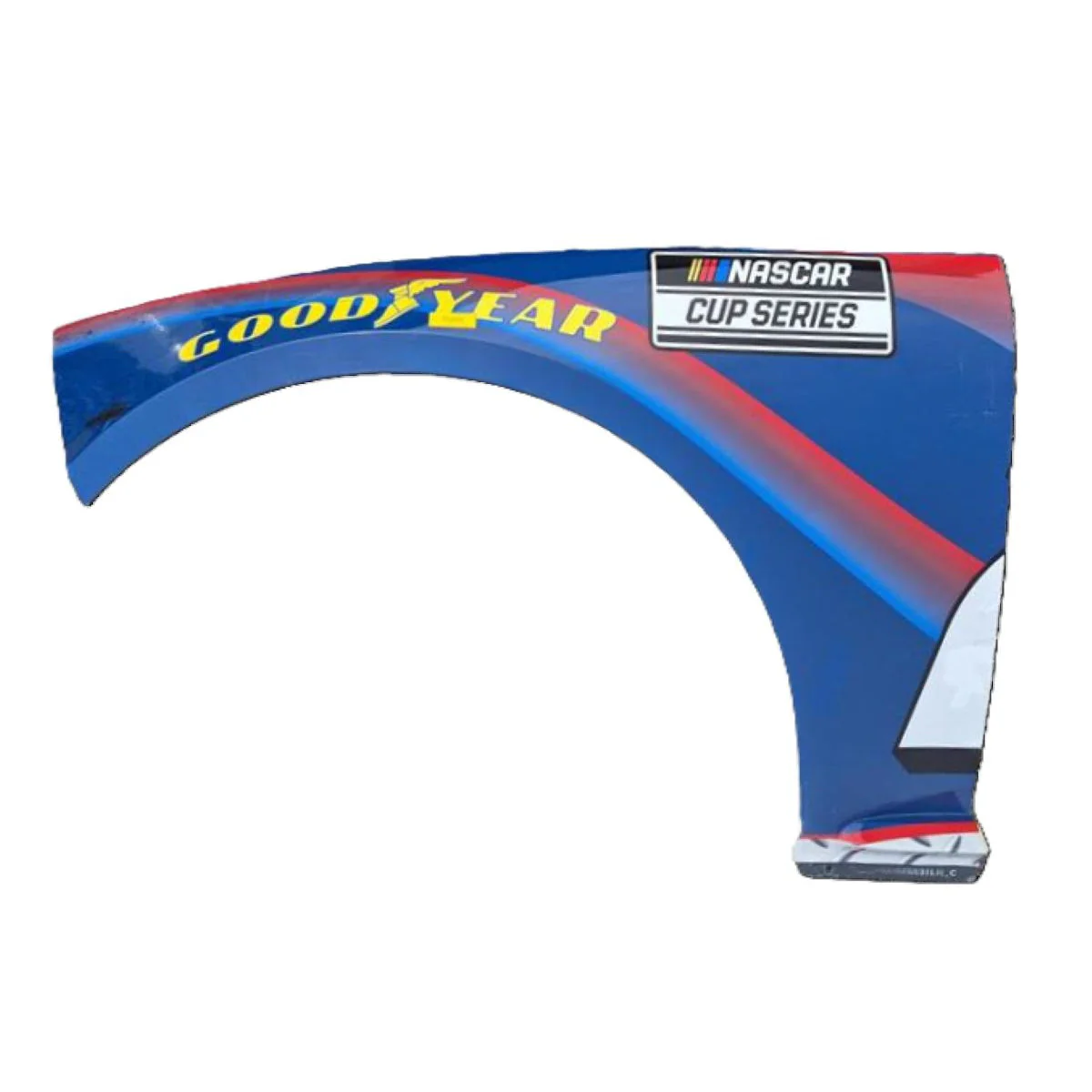 Race Used 2026 William Byron #24 Valvoline Heavy Duty Left Front Fender - Texas Top 10, P.8