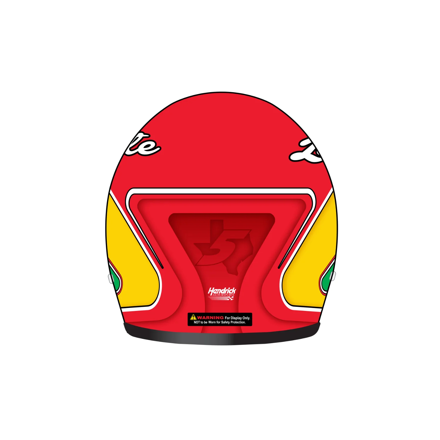 AUTOGRAPHED Terry Labonte #5 Full Size Replica Helmet - Image 5