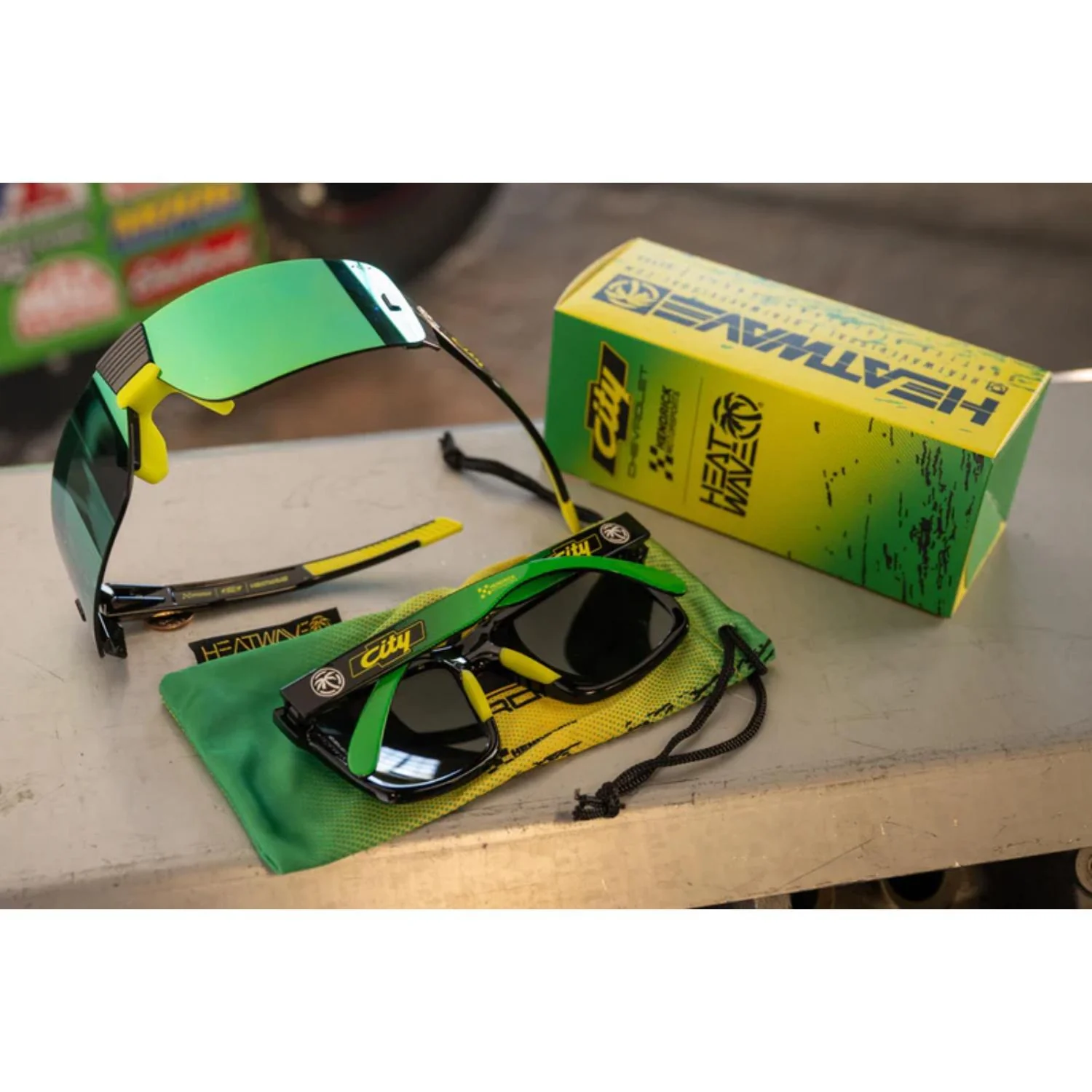 Vector Z87+ Sunglasses: City Chevrolet X Hendrick Motorsports - Image 4
