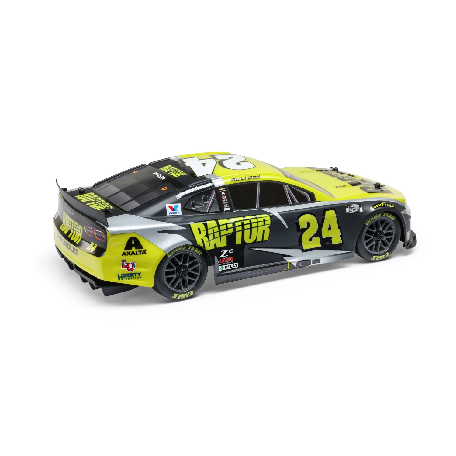 William Byron #24 2025 Raptor Chevrolet Camaro - Losi NASCAR RC Race Car Ready-to-Race - 1/12 Scale AWD Remote Control Car - Image 2
