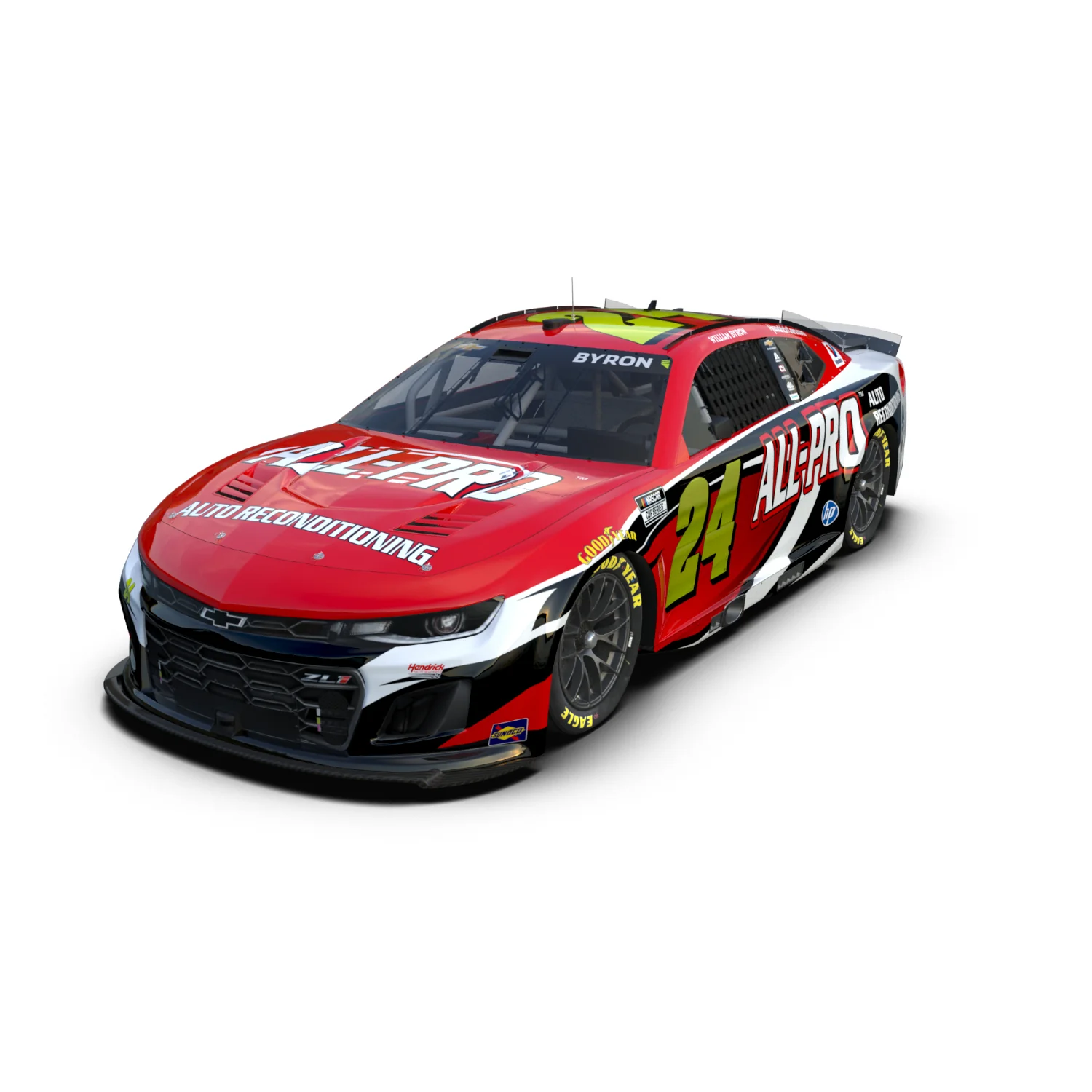 William Byron #24 2026 All-Pro 1:24 ELITE Die-Cast
