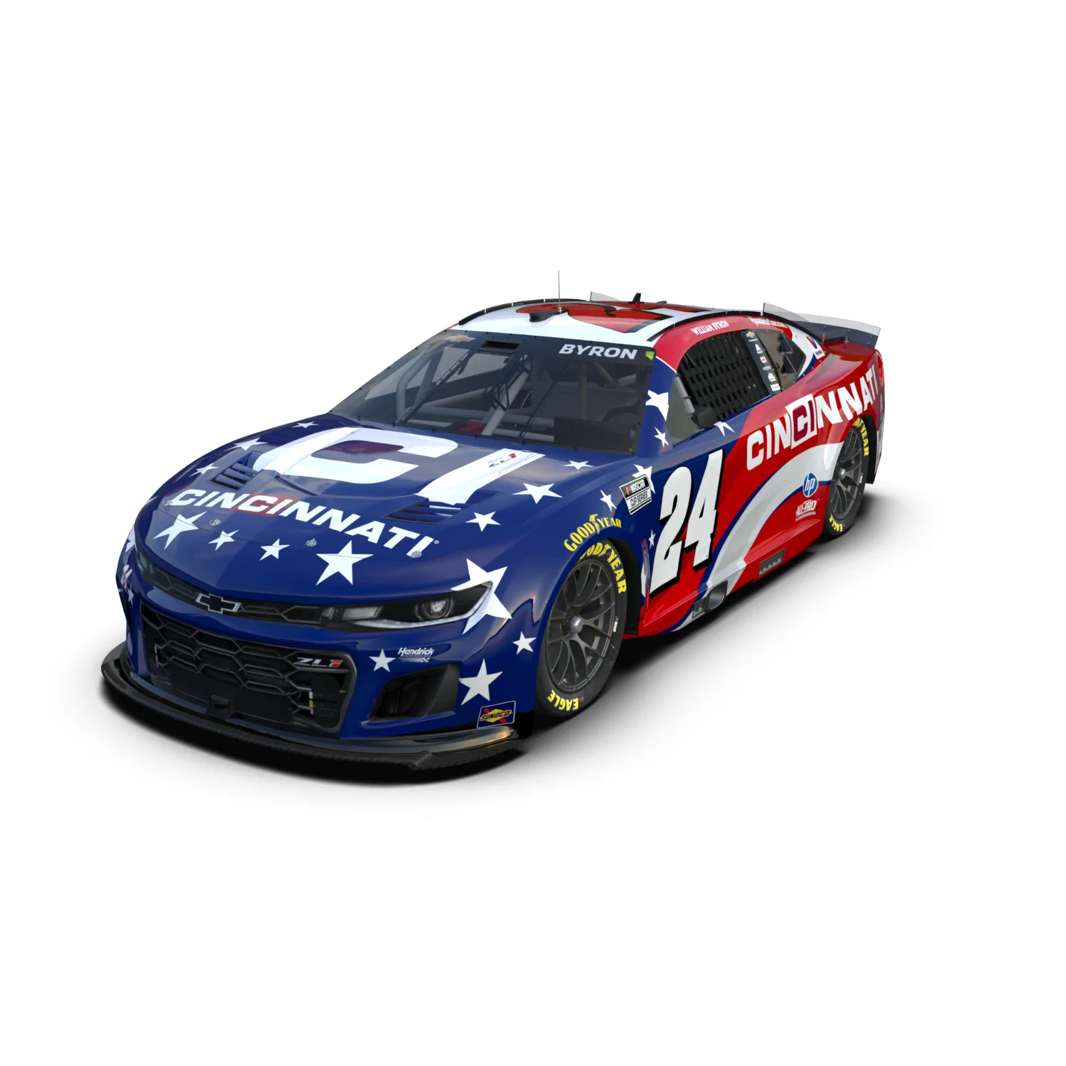 William Byron #24 2026 Cincinnati 1:24 HO Die-Cast