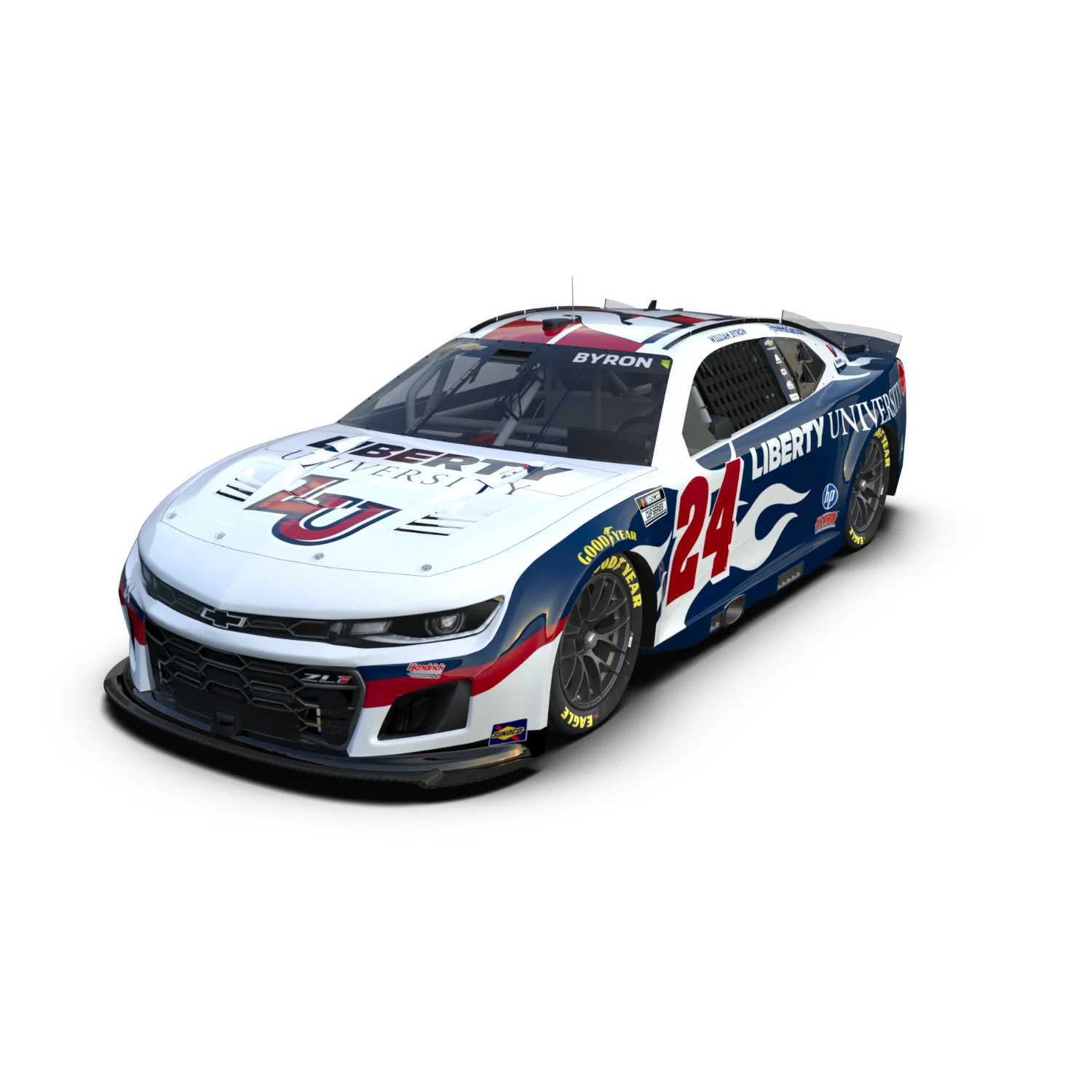 William Byron #24 2026 Liberty University 1:64 Hard Top Die-Cast