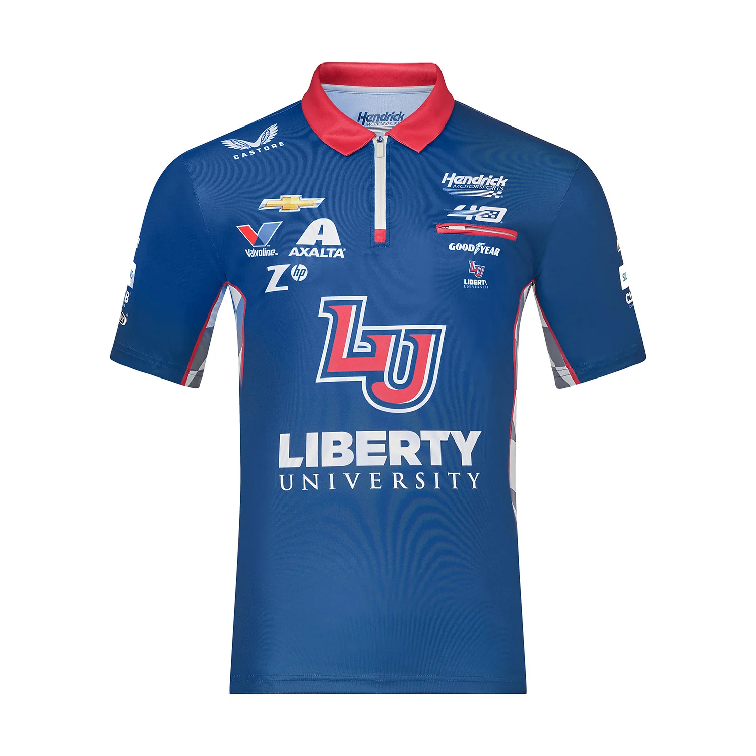 William Byron #24 Liberty University Castore Polo