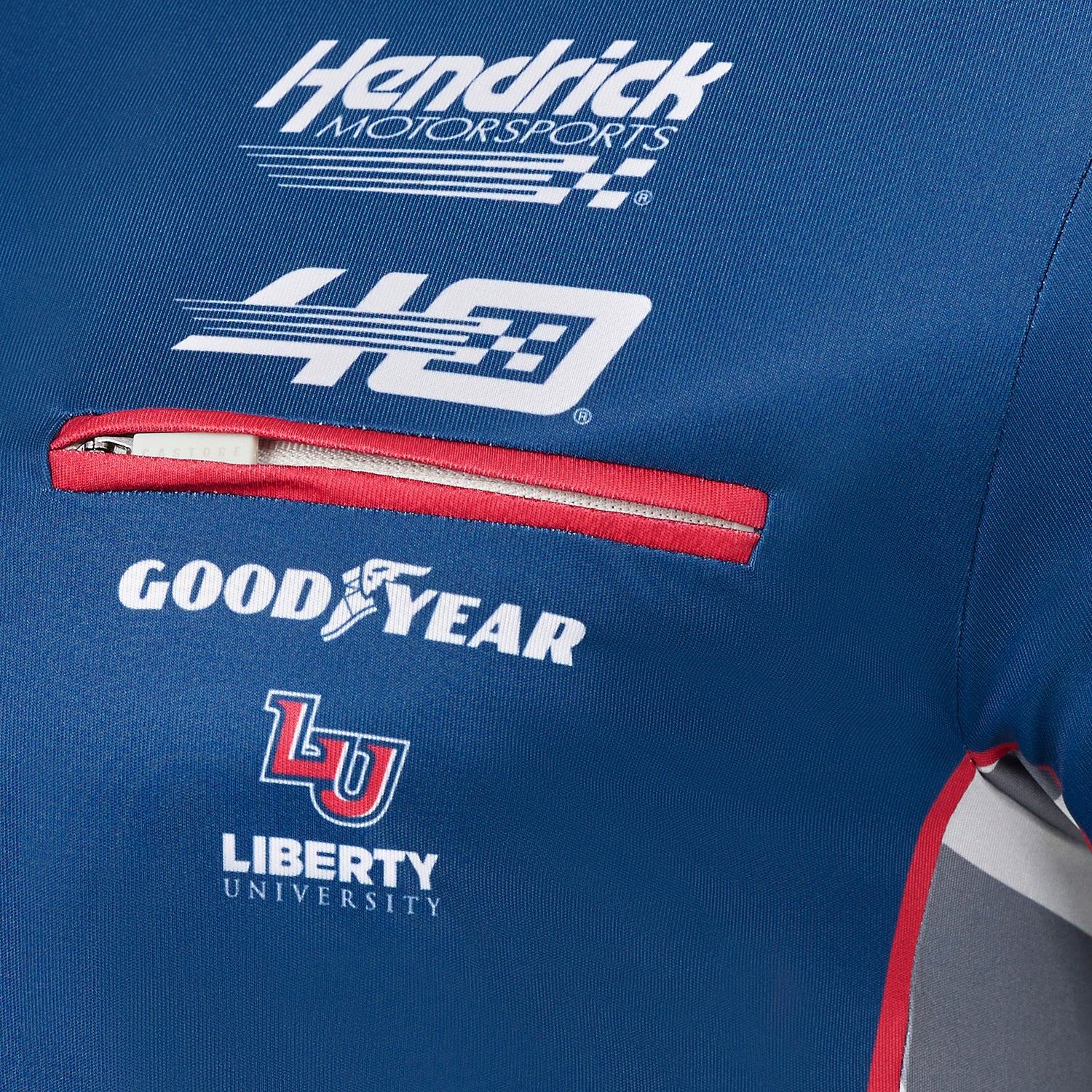 William Byron #24 Liberty University Castore Polo - Image 5