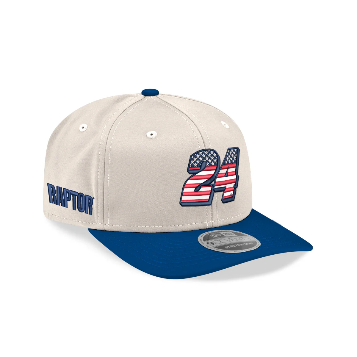 William Byron #24 New Era Stars and Stripes 9SEVENTY SS Cap - Image 2