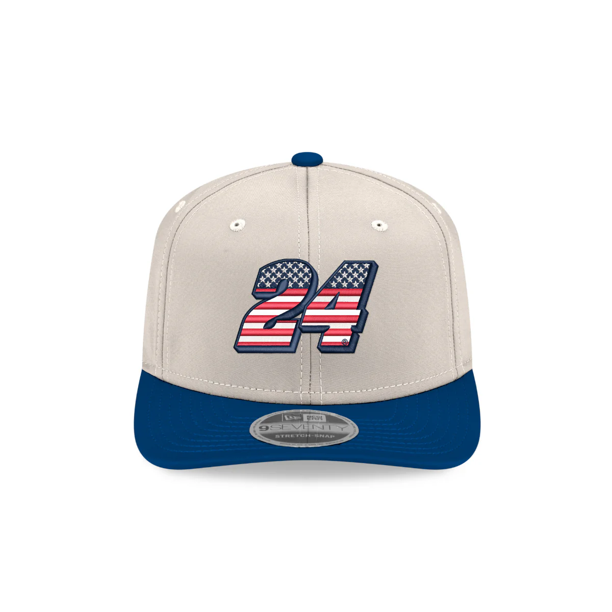 William Byron #24 New Era Stars and Stripes 9SEVENTY SS Cap - Image 3