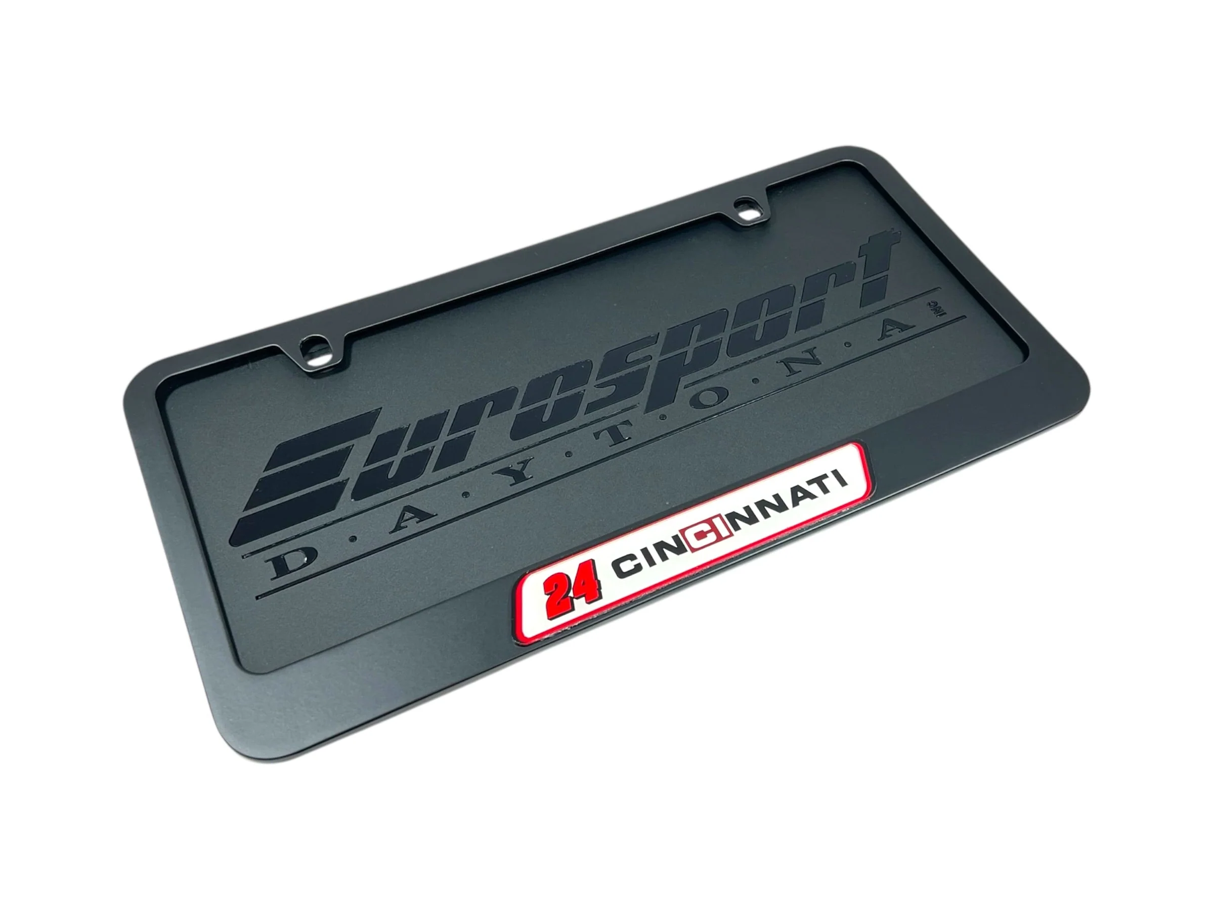 William Byron #24 Cincinnati Black License Plate Frame - Image 4