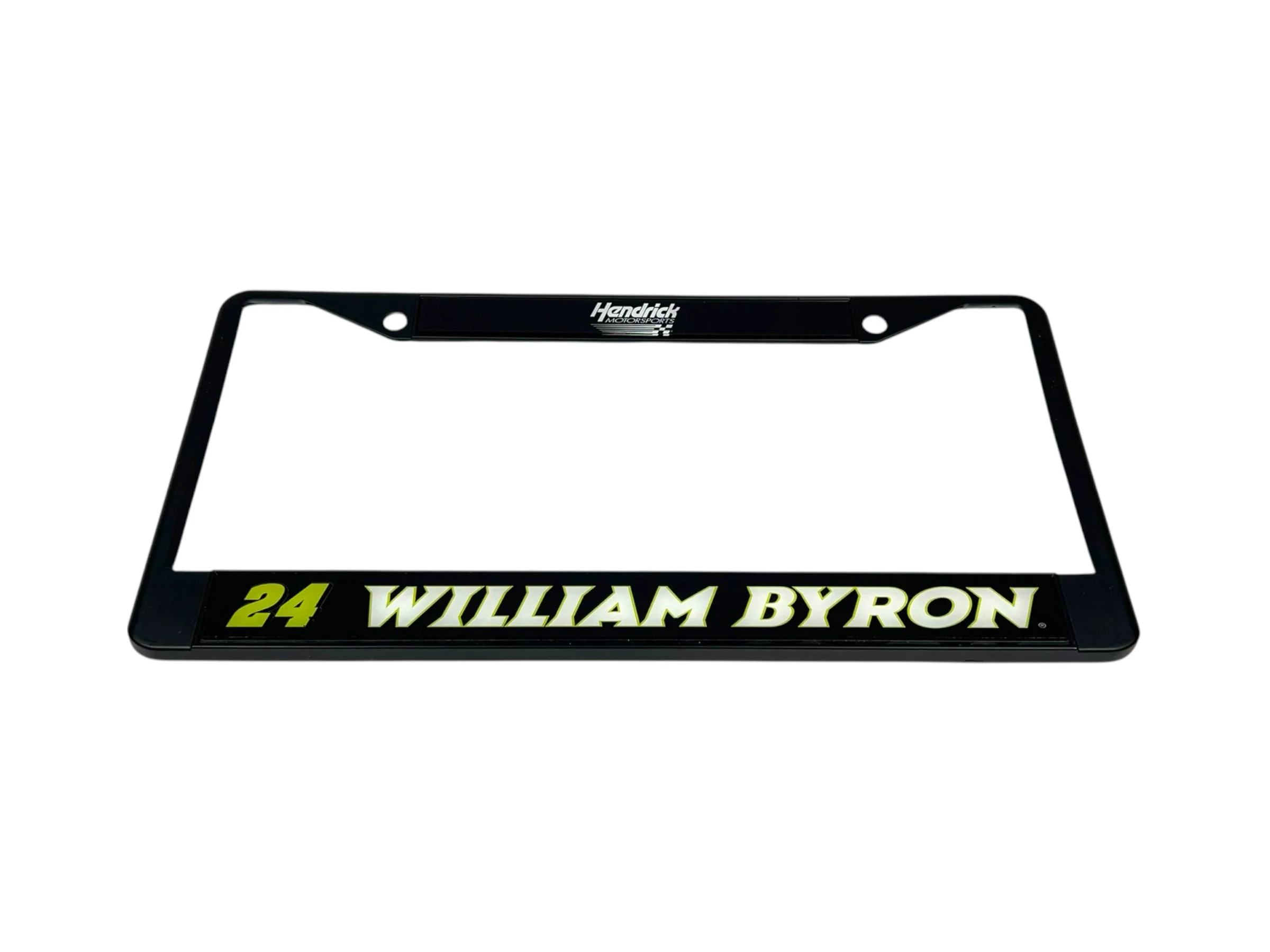 William Byron #24 Raptor Black License Plate Frame - Image 2