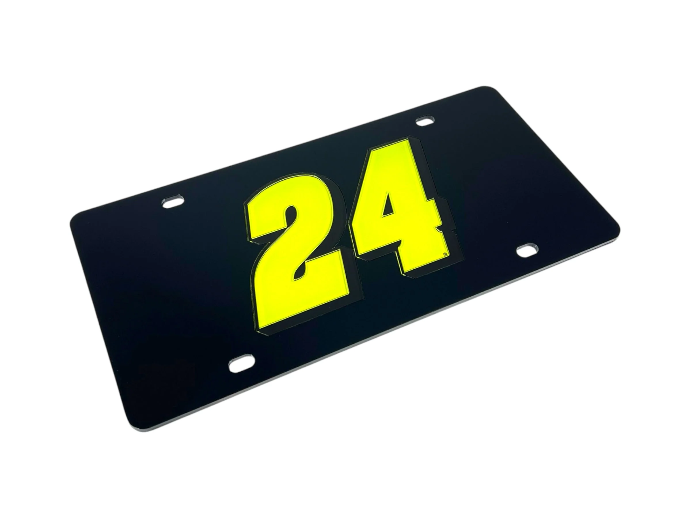 William Byron #24 Raptor Acrylic License Plate