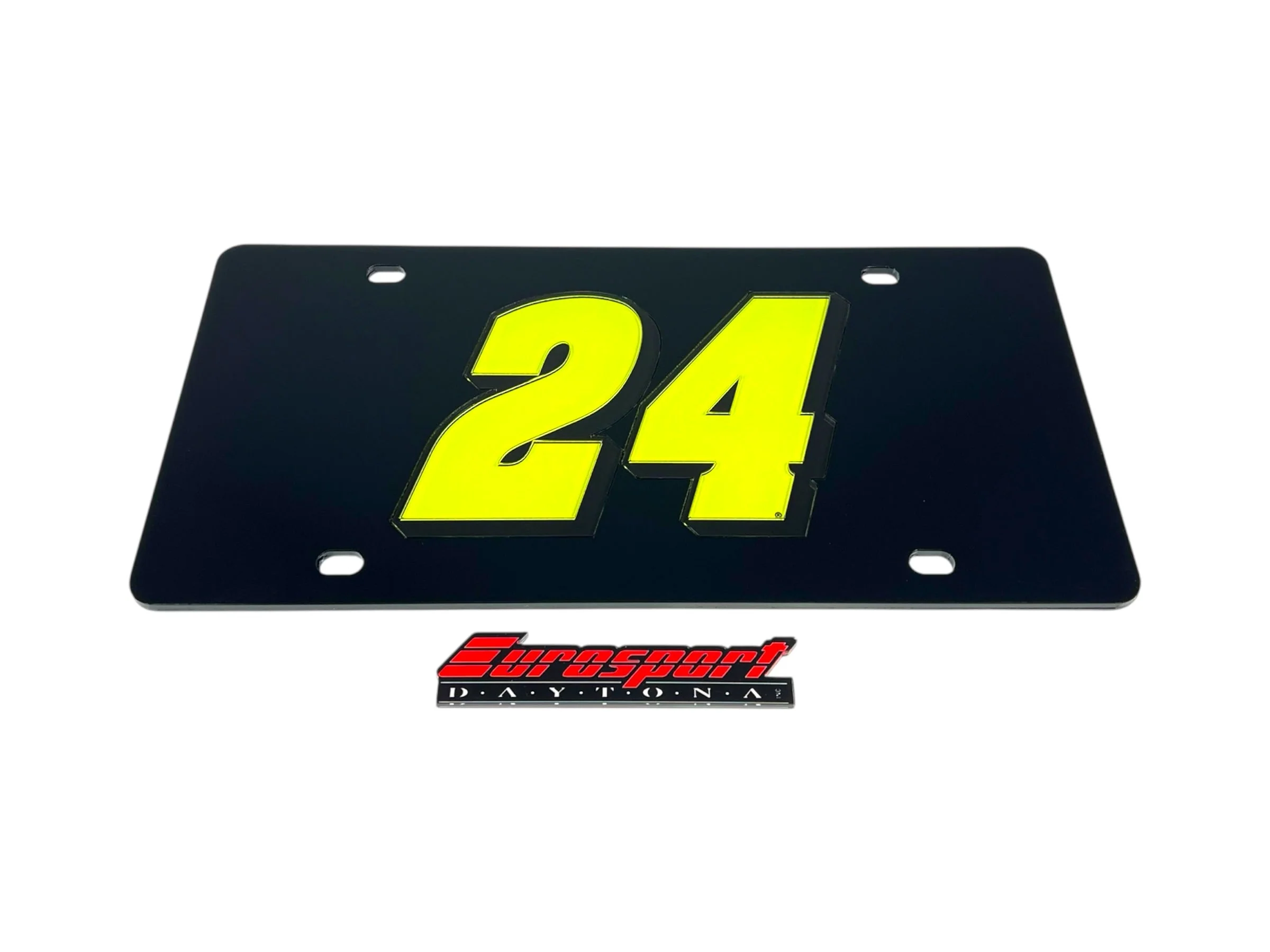 William Byron #24 Raptor Acrylic License Plate - Image 4