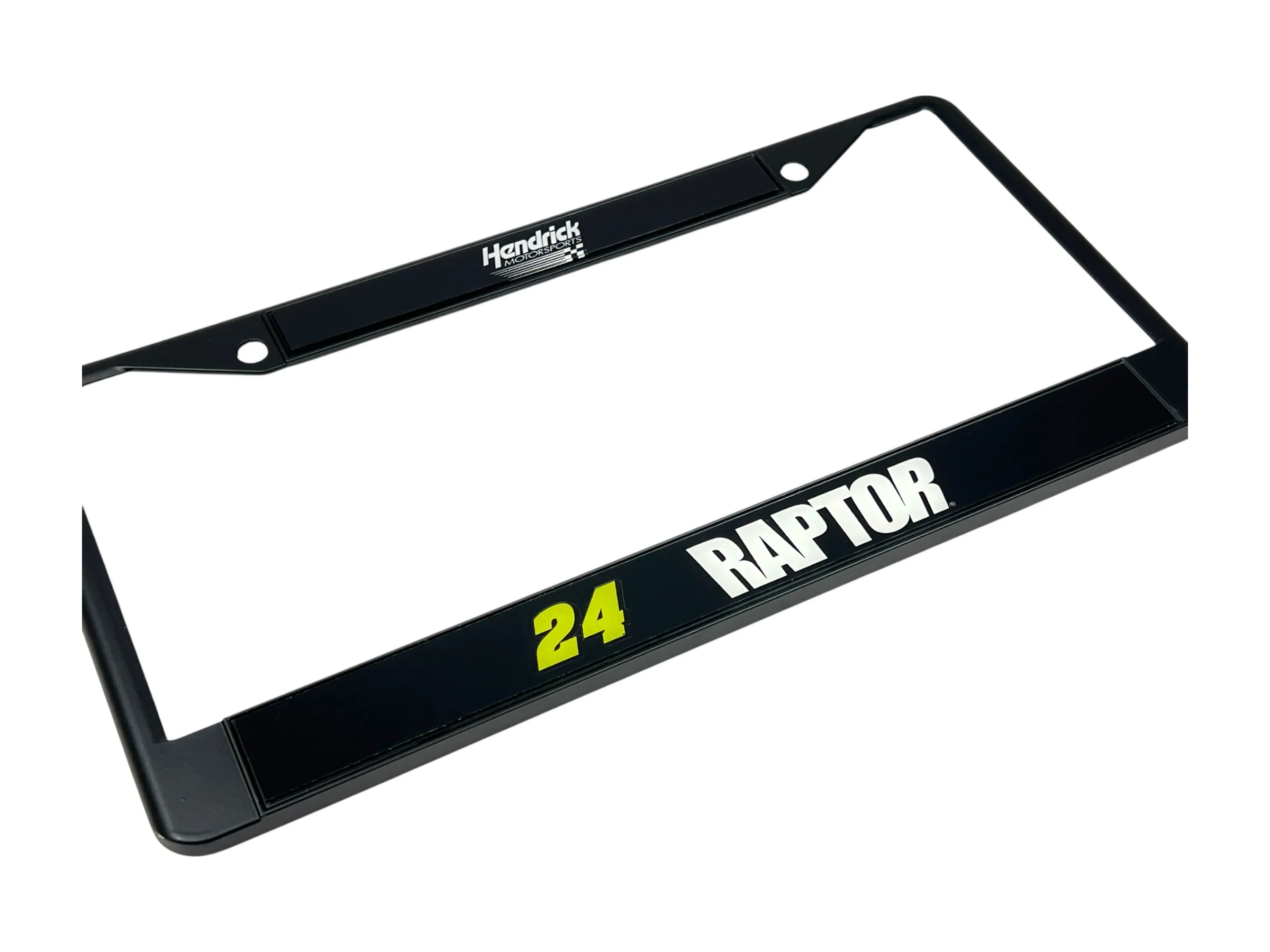 William Byron #24 Raptor Black License Plate Frame - Image 3