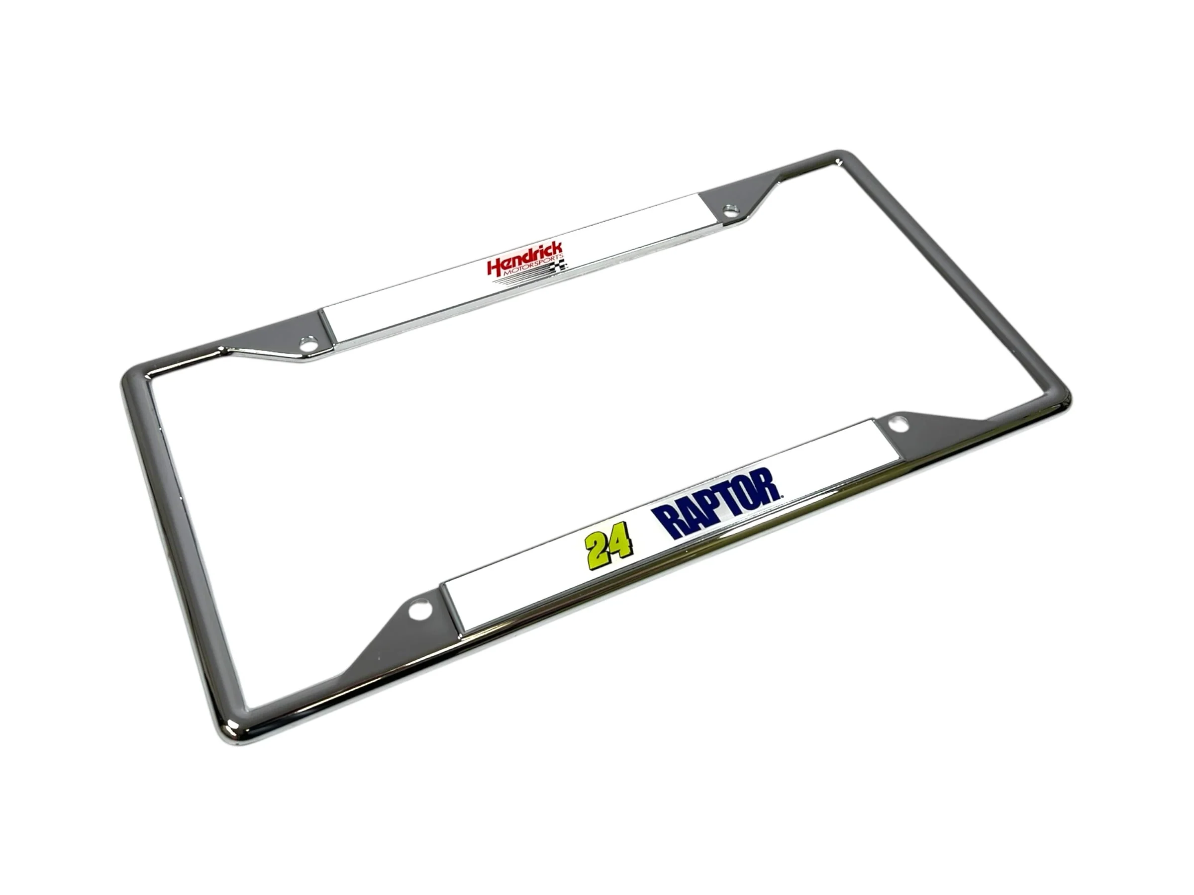 William Byron #24 Raptor Chrome License Plate Frame