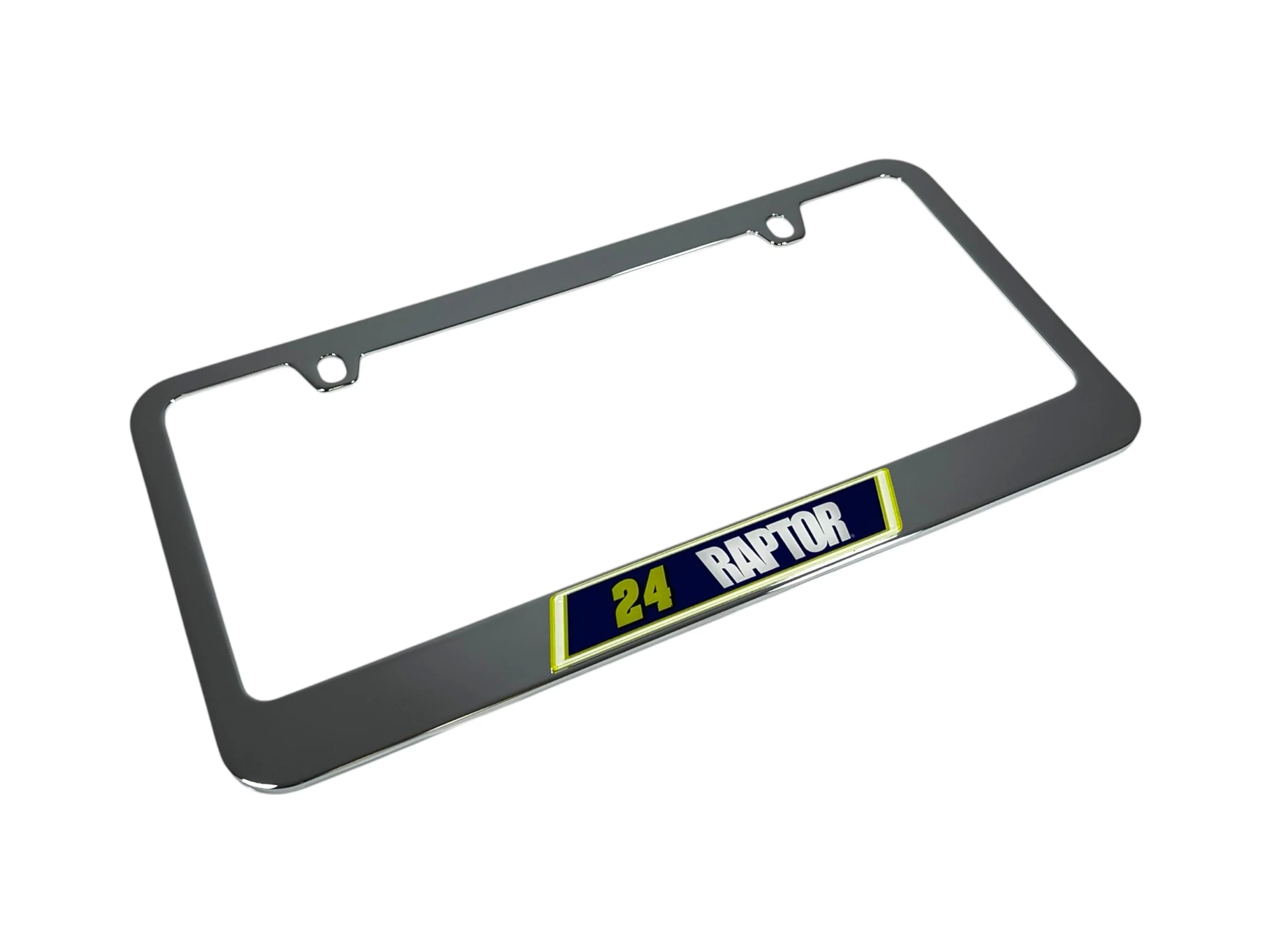 William Byron #24 Raptor Chrome License Plate Frame
